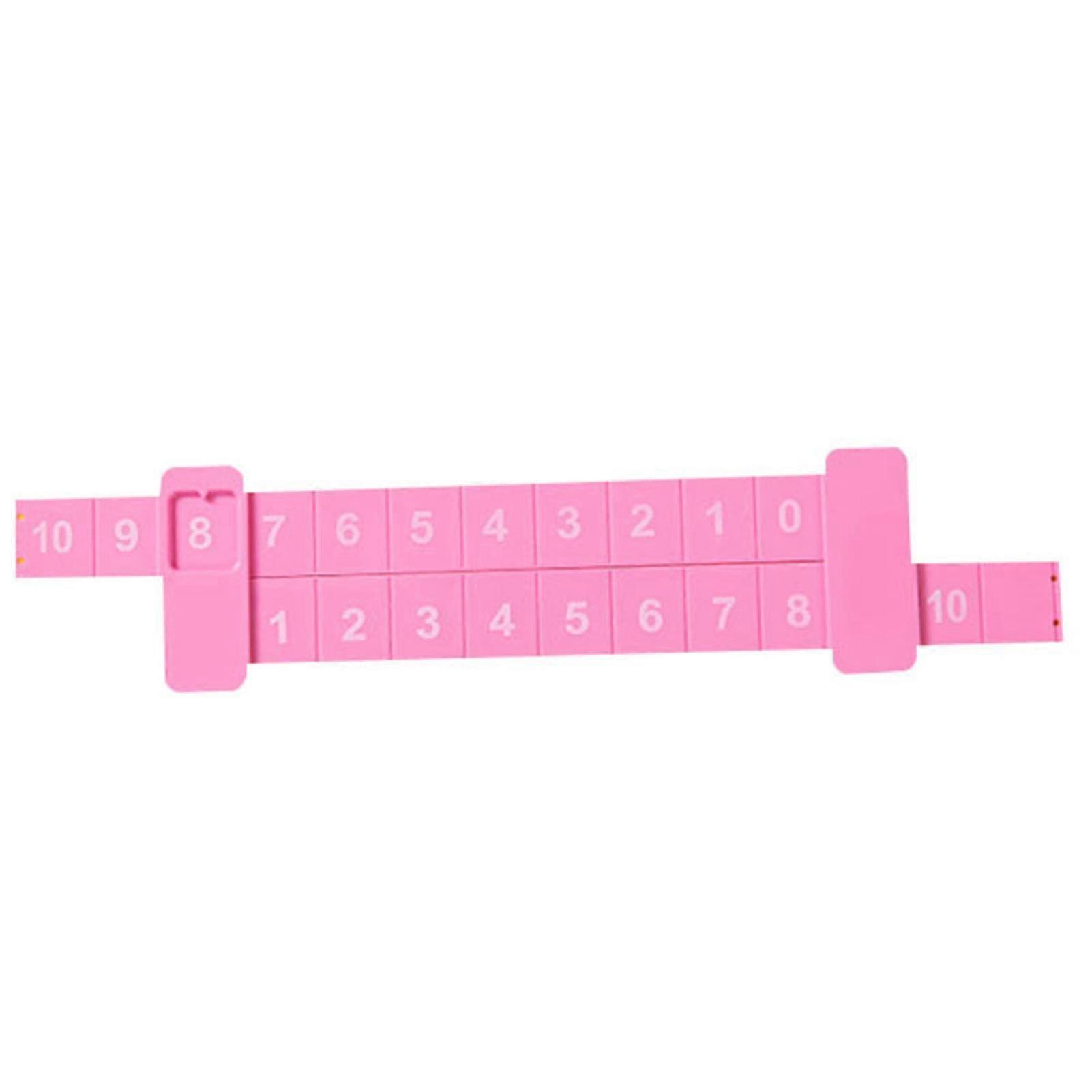 Kids Preschool Math Learning Toys Number Matching Toy Digital Decomposition Ruler For