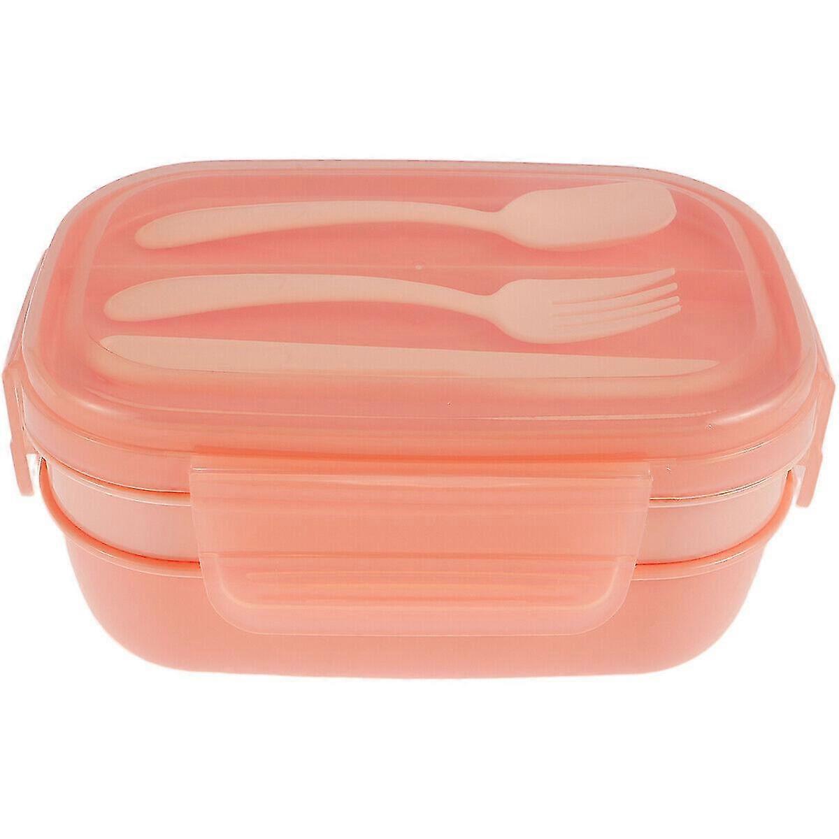 3layer Bento Salad Lunch Box Students Large Capacity Food Container Bpa Free