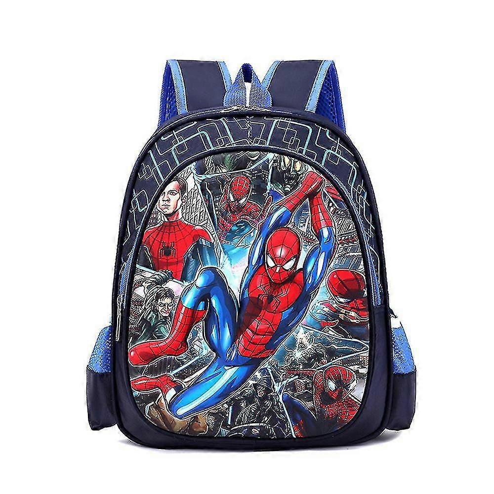 Iron Man Captain America Spiderman Cartoon Backpack School Bag Kids Students Reduce Burden Lightweight Shoulders Bag