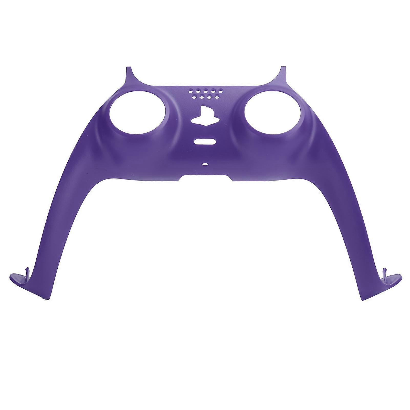 Game Controller Handle Decorative Strip Gamepad Grip Replacement DIY Shell Cover for PS5Purple