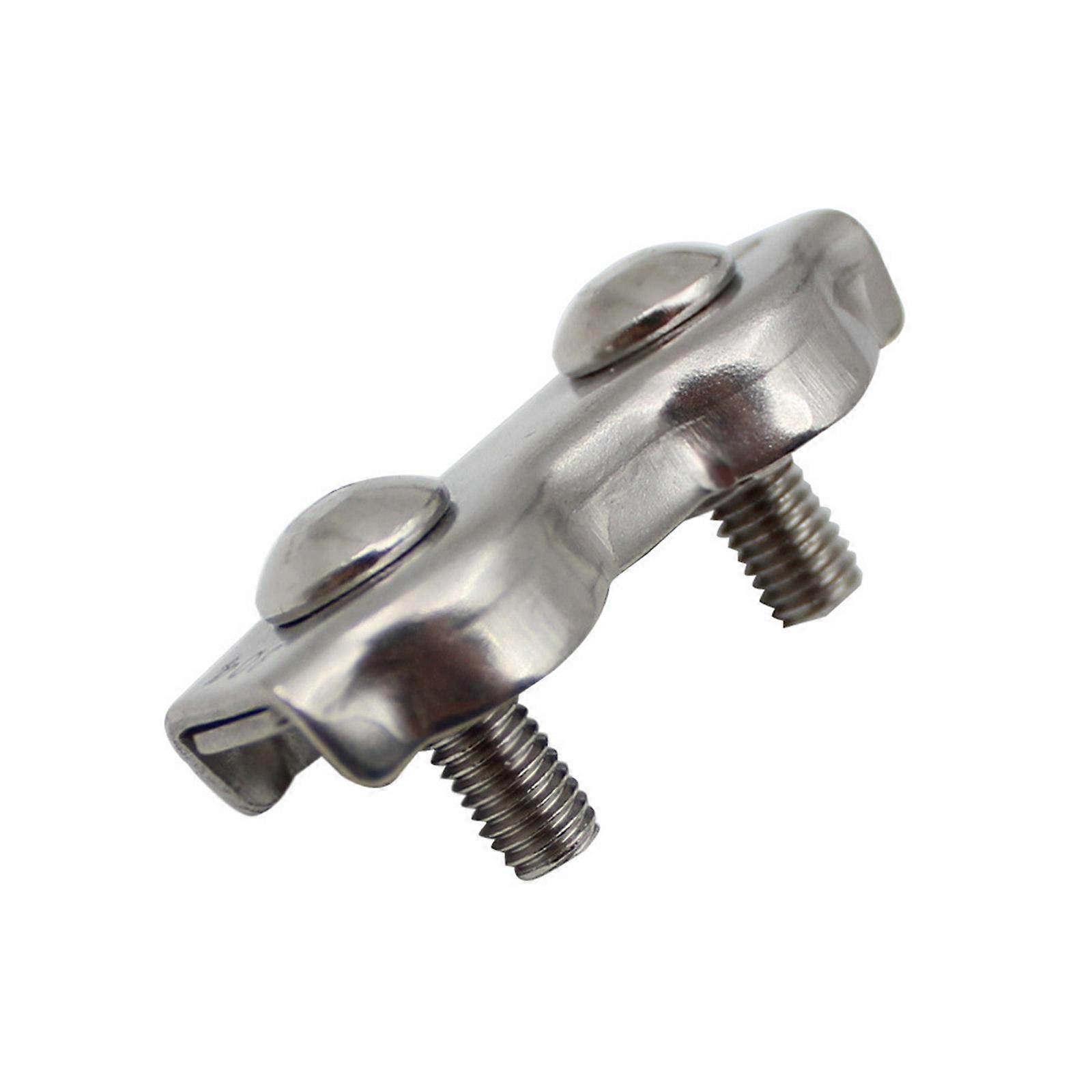 Fastener Hardware Stainless Duplex 2-Post Cable Clamp Wire Rope Clip Cable Clamp