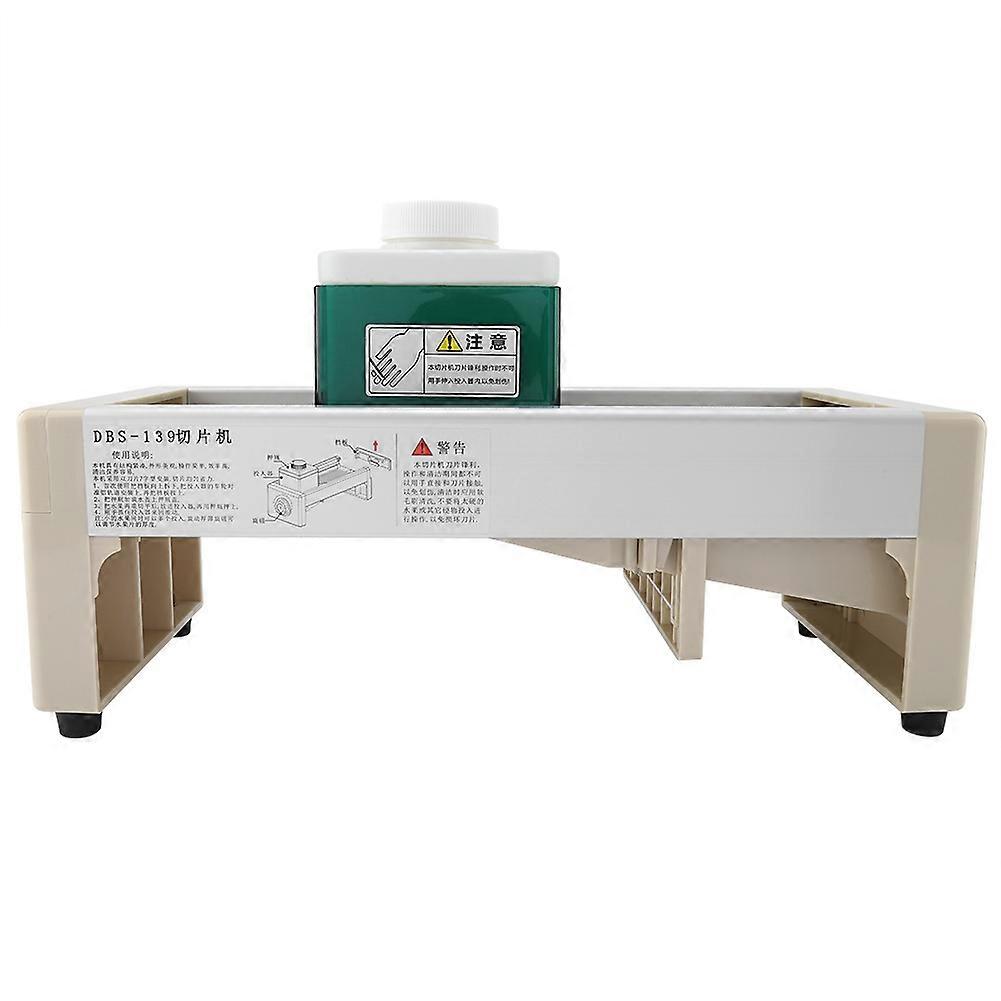 Commercial Adjustable Thickness Fruit and Vegetable Slicing Machine Shop Bar Restaurant Use