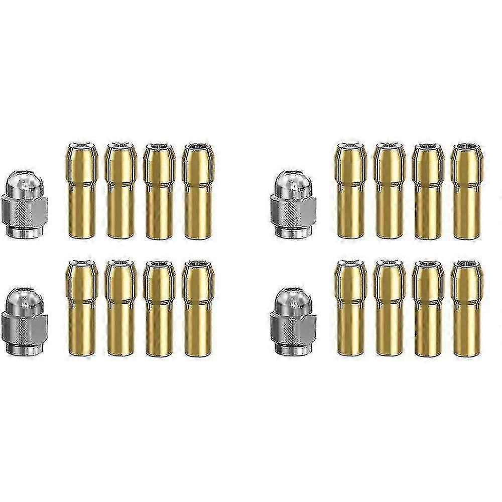 10pcs Brass Collet For Dremel,replacement 4485 Quick Change Rotary