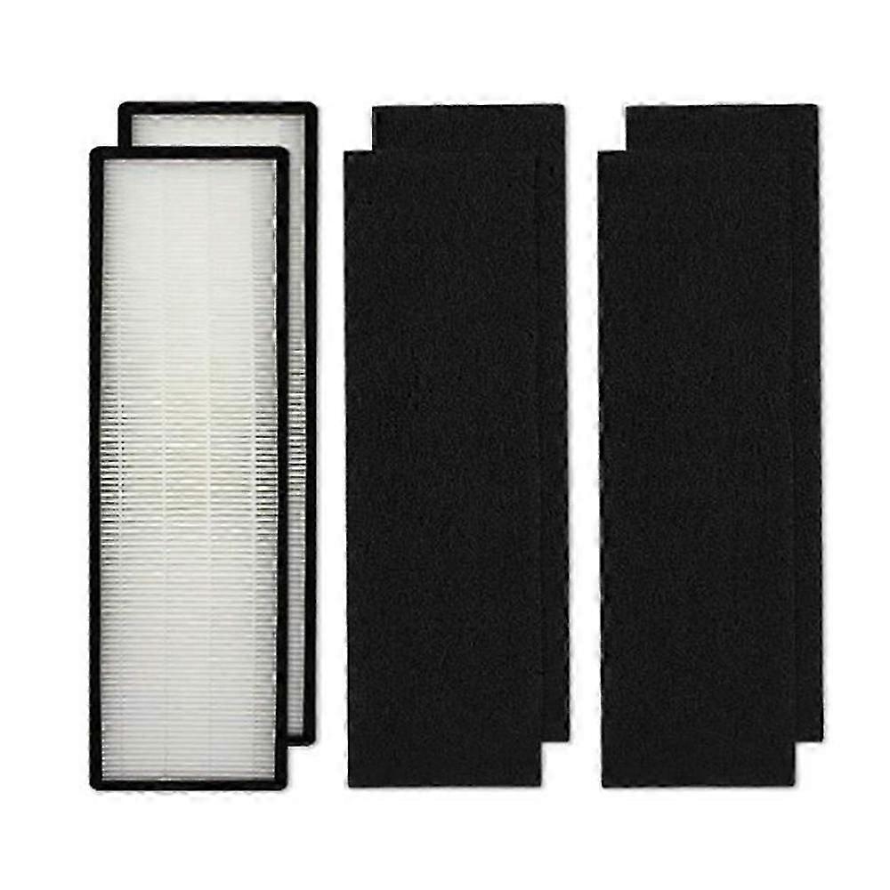 Replacement HEPA Air Purifier Filter suitable for FLT4825 Fit AC4825,AC4300,AC4800,2 HEPA Filter + 4 Pre-Fil