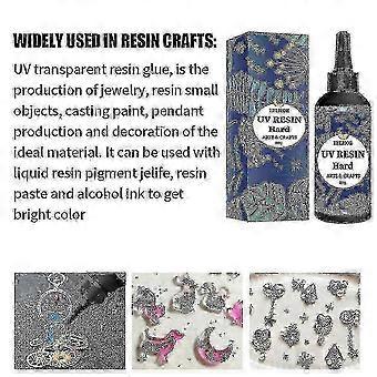 Eelhoe High Transparent Uv Resin Glue Diy Nail Art Cochlear Uv Shadowless Glue Drying