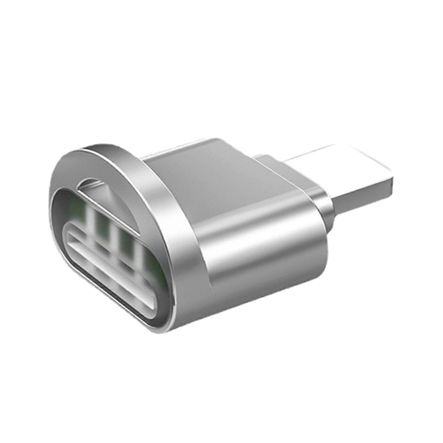 TF Card Reader Zinc Alloy High-Speed Data Transmission TF Adapter Plug And Play Memory Card for