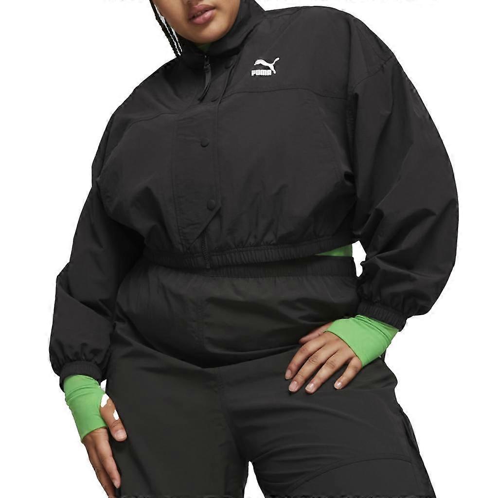 Puma Chaqueta Durf Naar Cropped Geweven Jas