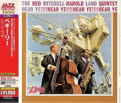 Red Mitchell amp Harold Land Quintet Hear Ye CD (2013)