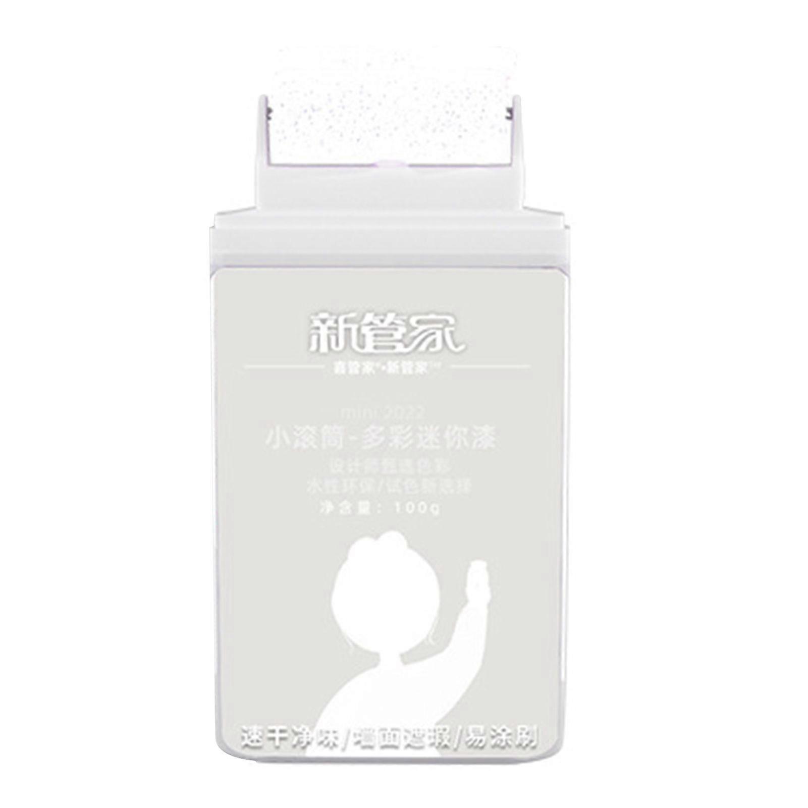 100ML Small Roller Wall Patching Brush Easy to Control Efficient Quick Drying Wall Repair Paste Repair Paint Small Roller Brush