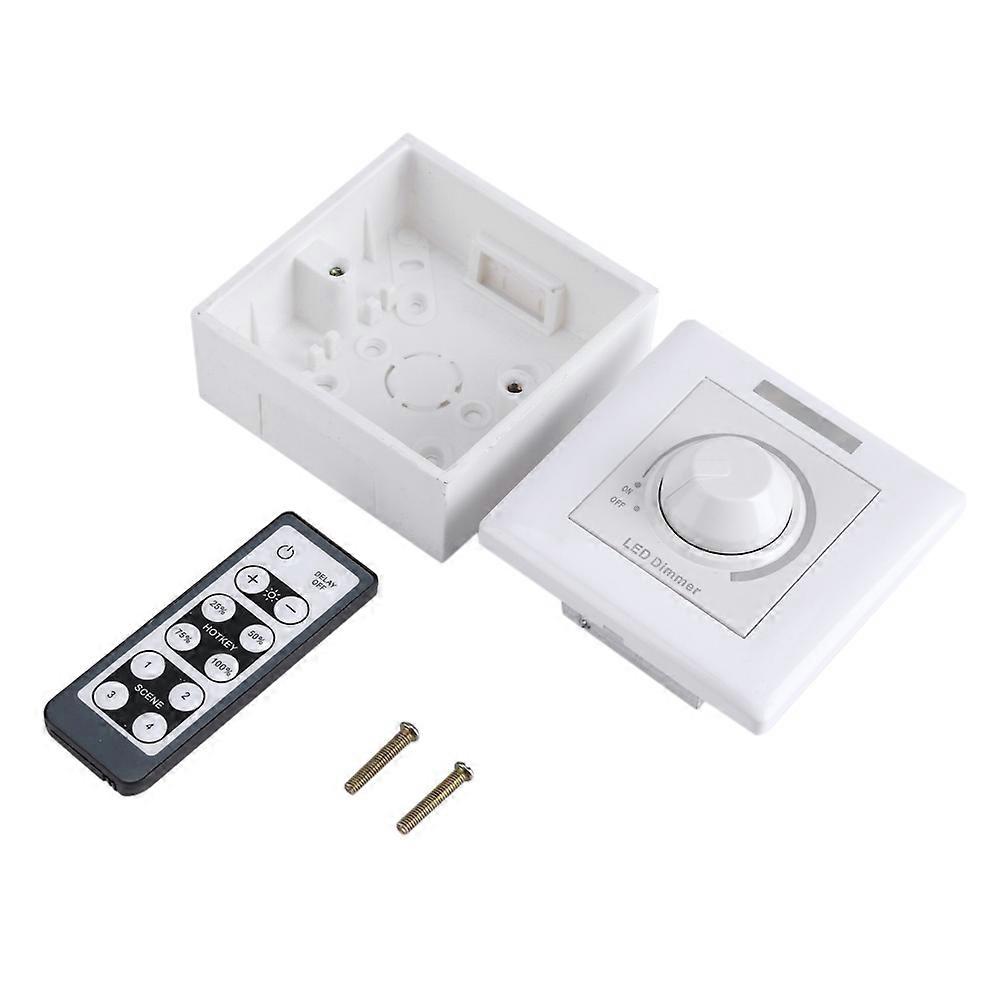 LED Light Adjustable Dimmer Switch Brightness Control   IR Remote Controller 200W(110V)