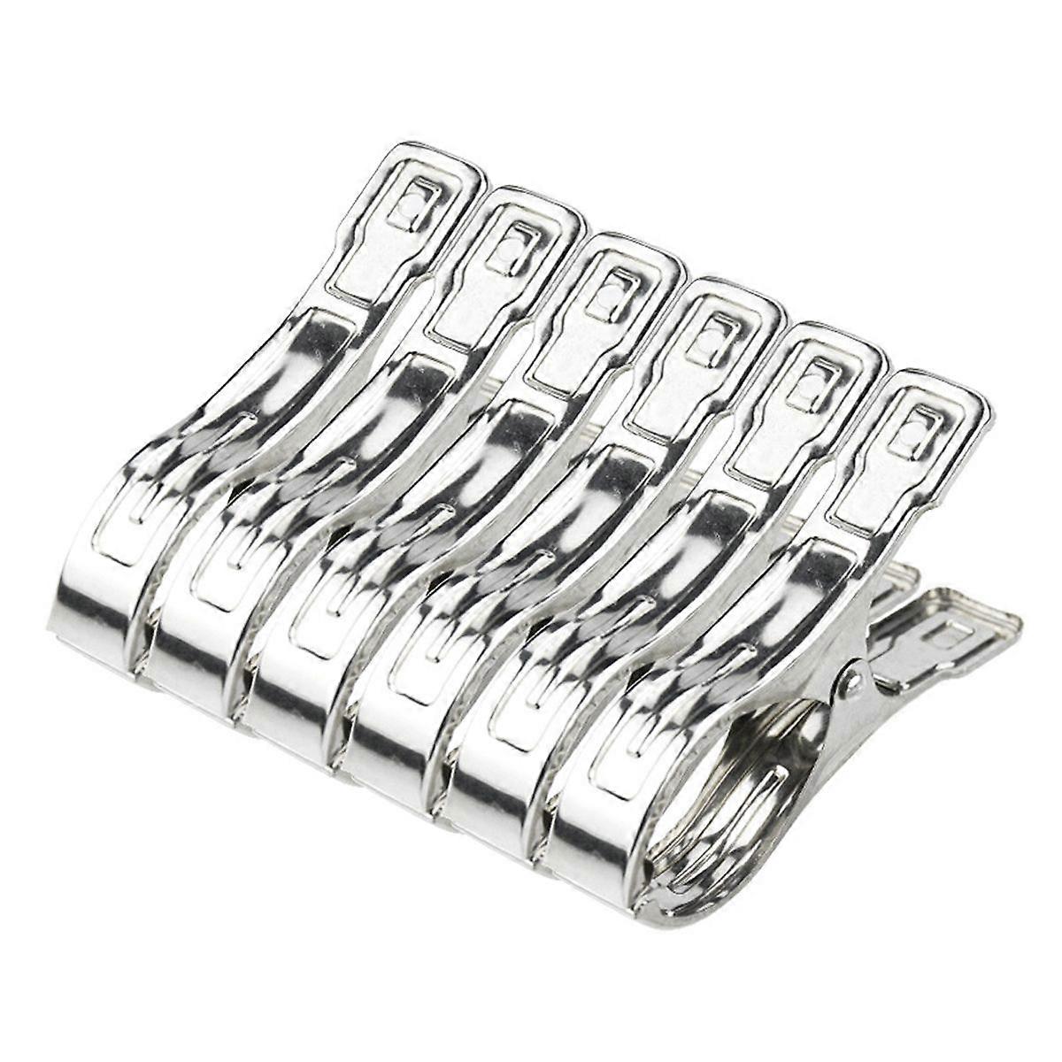 Large Beach Towel Clips, 6-Pack for Laundry Use