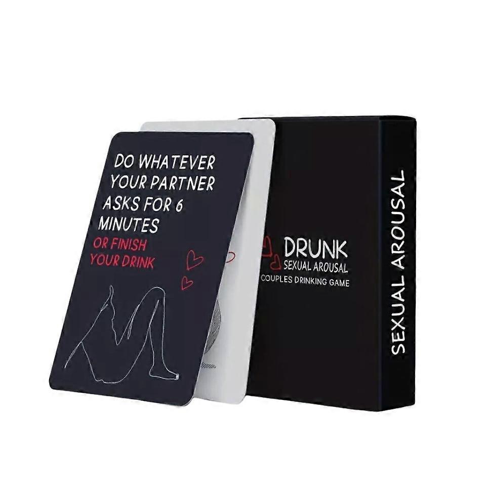 Drunk Lovers Couples Drinking Game - Drunk Desires Card Game