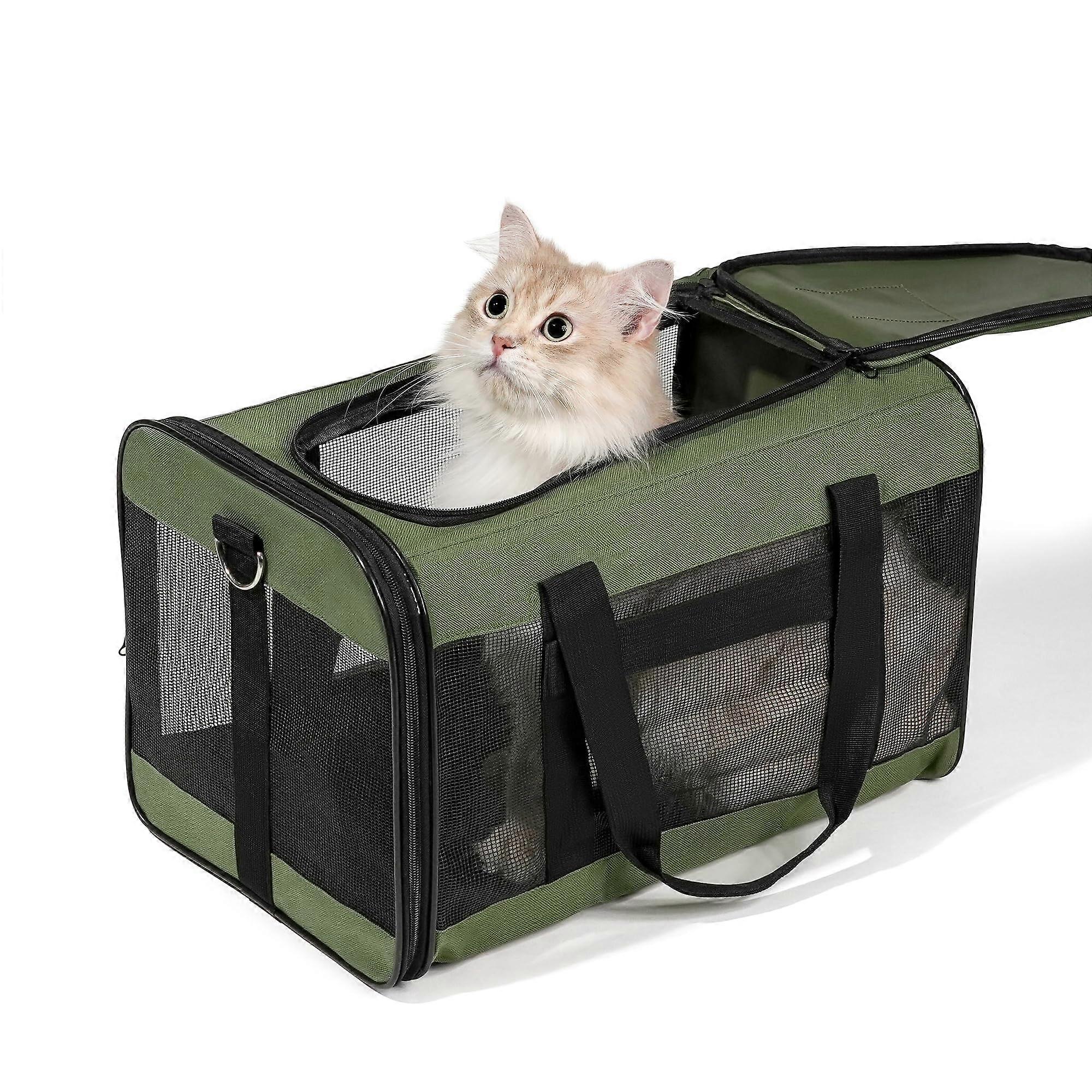 Soft-Sided Medium Cat Backpack for Travel and Outdoor Adventures Medium Size