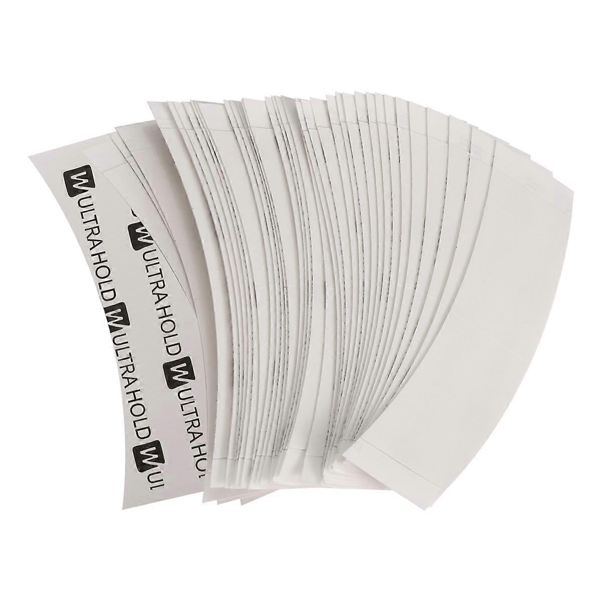 36Pcs/Lot Wig Double Sided Tape Strong Adhesive Hair System Extension Strips Waterproof for Toupees/Lace Wig