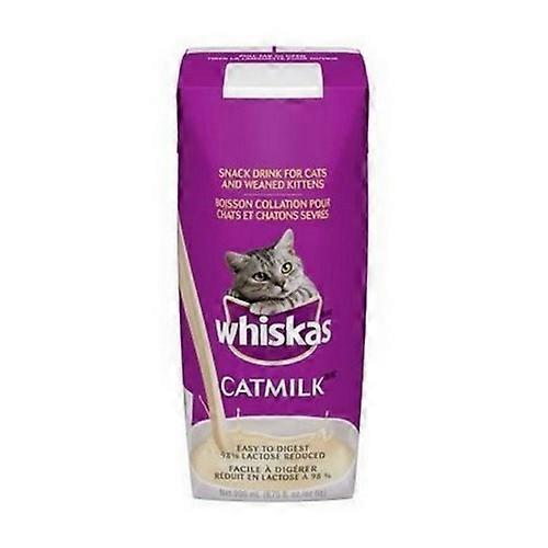 Whiskas Catmilk Snack Drink For Weaned Cats And Kittens, 200 Ml (Case Of 24)