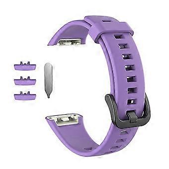 For Honor 6 Correa de Silicona Correa de Repuesto Pulsera Correa de Reloj Púrpura