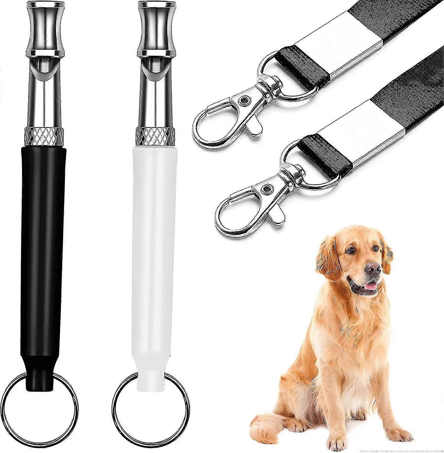 2 Dog Pads And Ultrasonic Dog Stop Tilt Barking, Professional Adjustable Dog Training Tool - Q1