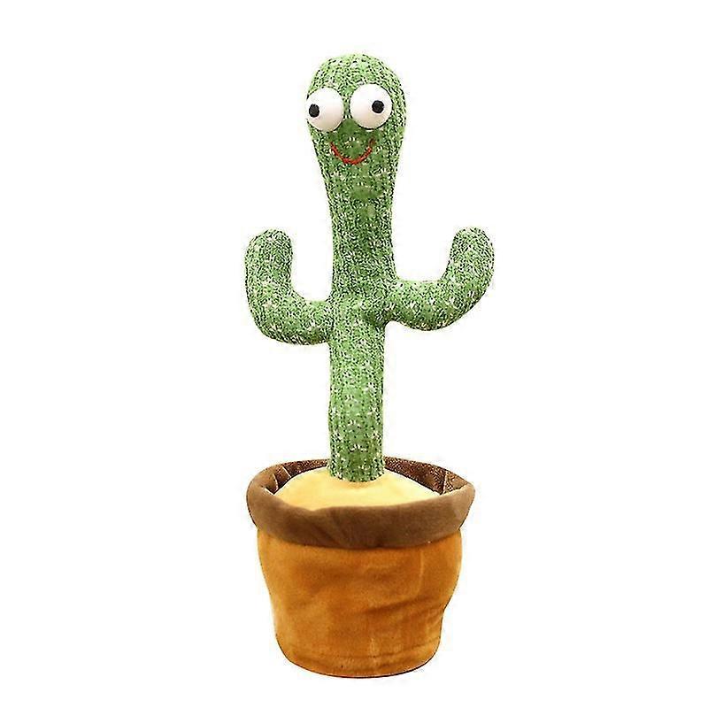 Usb Charing Dancing Cactus Toy, Dancing And Singing Cactus, Singing And Dancing