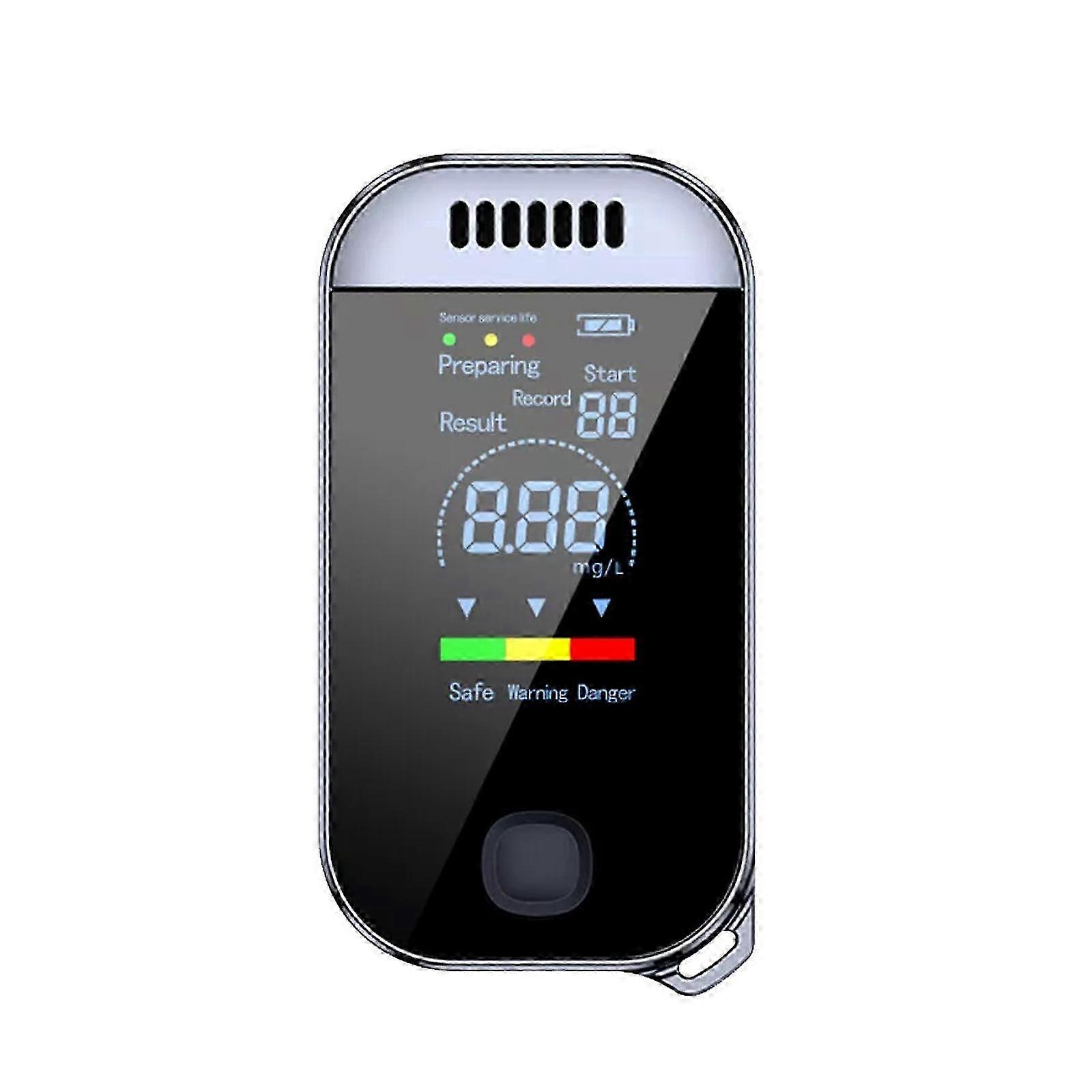 Digital LCD Breathalyzer - Alcohol Analyzer Detector 0.000~0.199%