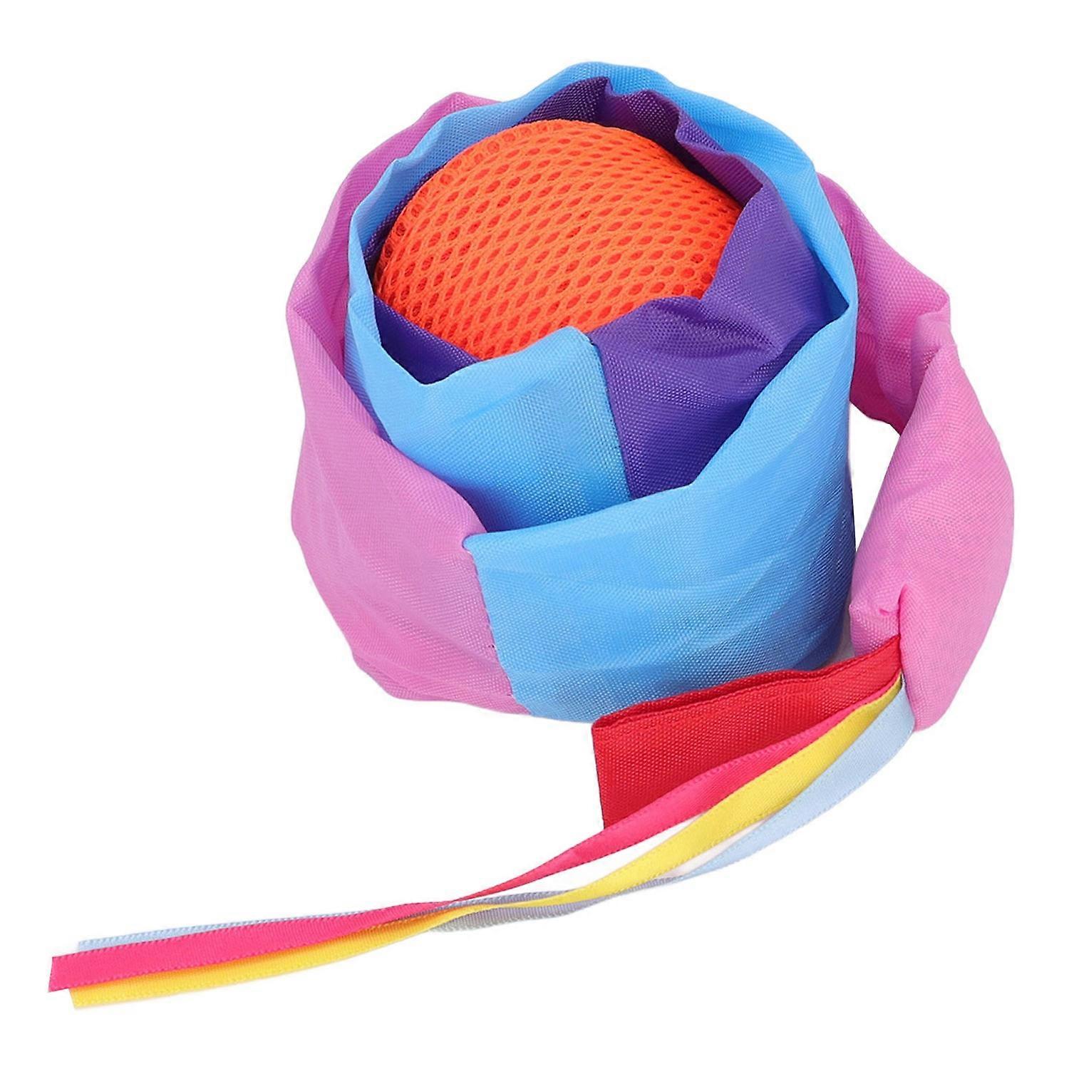 Soft Safe Throw Catch Ball Educational Sports Playground Colorful Meteor Ball with Long Tails for Ki