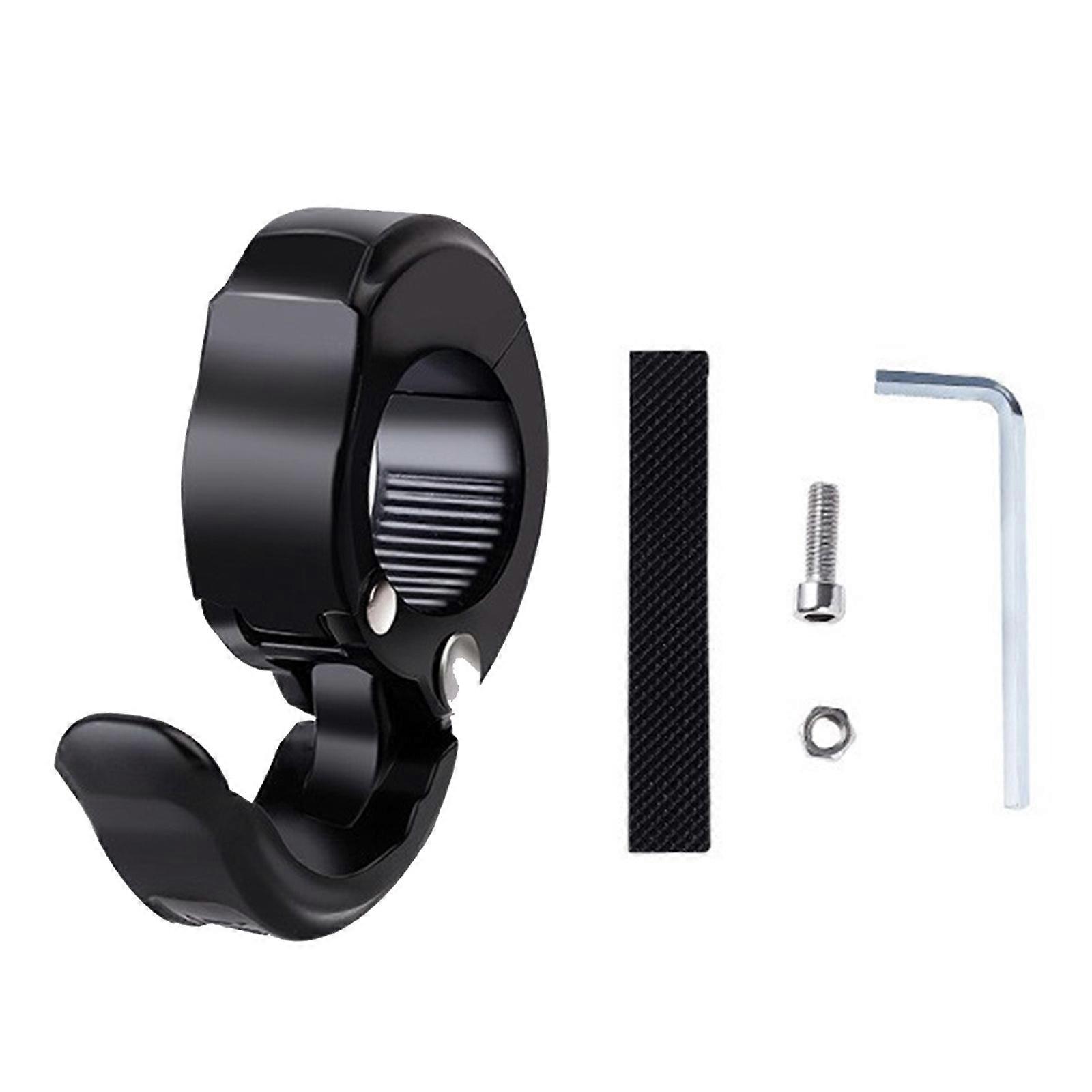 Motorcycle Handlebars Hook Aluminum Hangings Bag Hook Motorcycle Helmets Hook Bikes Luggages Hanger Hook  Black