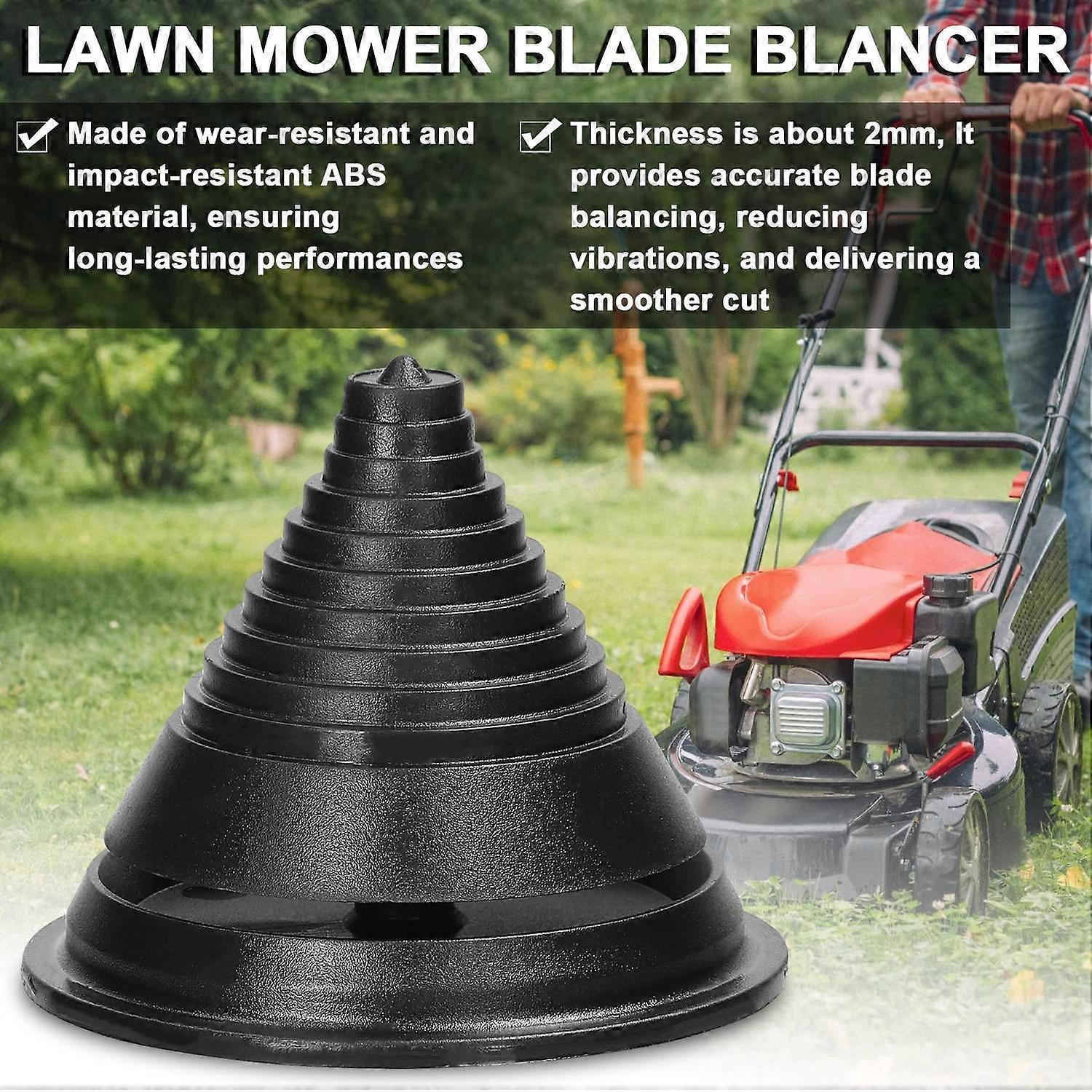Lawn Mower Blade Removal Tool Set Lawn Mower Blade Sharpener and Balancer Lawn Mower Blade Holder La