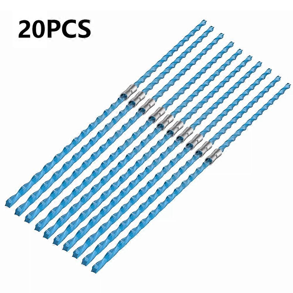 F016800182 20Pcs Spool Line for Bosch ART 30 Combitrim/ART 30-36 LI Trimmer Nylon Line with Buckle