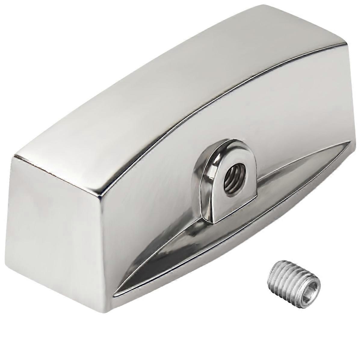 Chrome Knob Dial for Control Valve,Fit for D-Shape Valve Stem Design Control Valve Stove Range Oven
