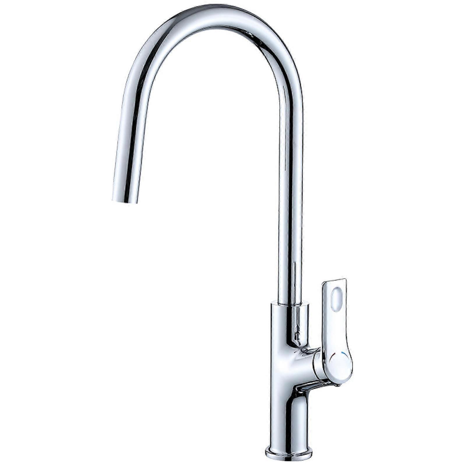 Pull Down Kitchen Faucet,Single Handle Kitchen Sink Faucet with Pull Out Sprayer,with 2 Modes Pull Down Sprayer