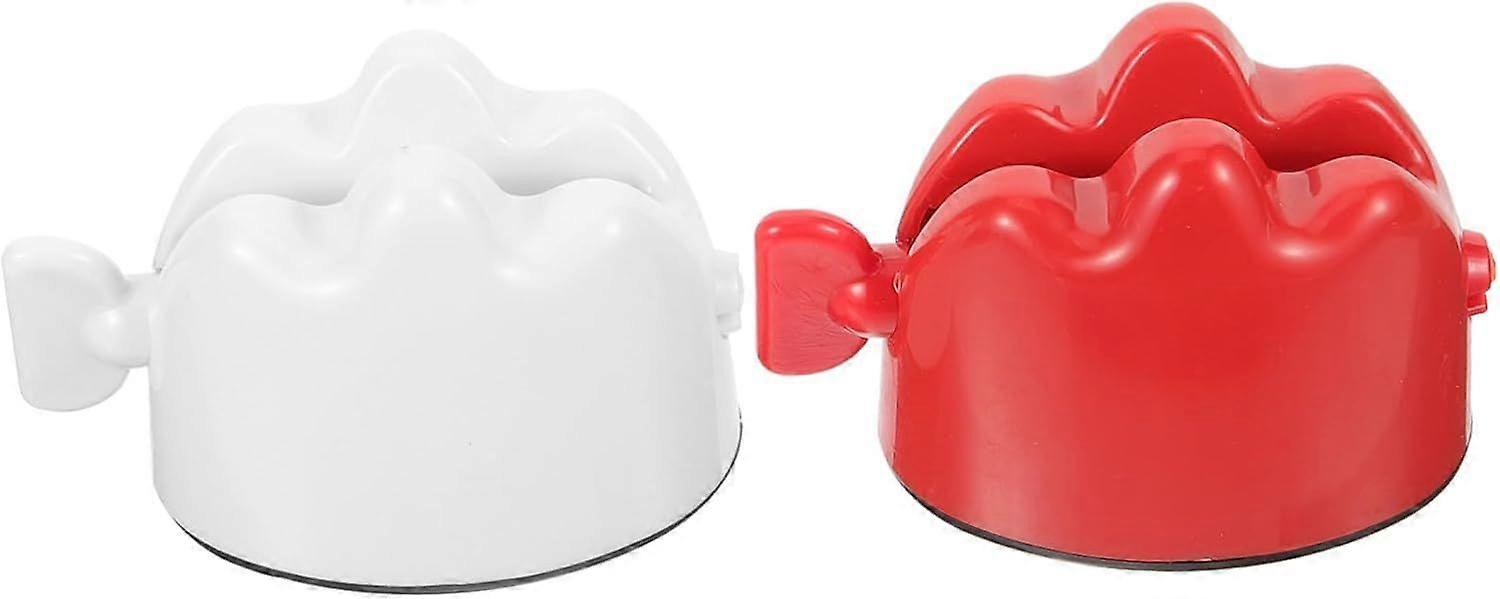 2pcs Abs Reusable Toothpaste Squeezer Manual Toothpaste Squeezer Toothpaste Tube Squeezer Portable Toothpaste Dispenser