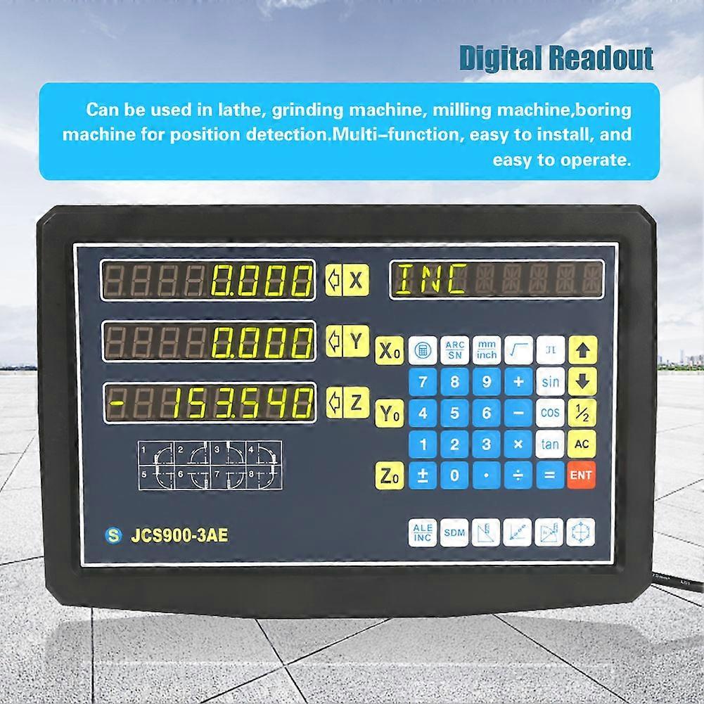 Digital Readout for Milling Lathe Machine With Linear Scale 50/100/800mm