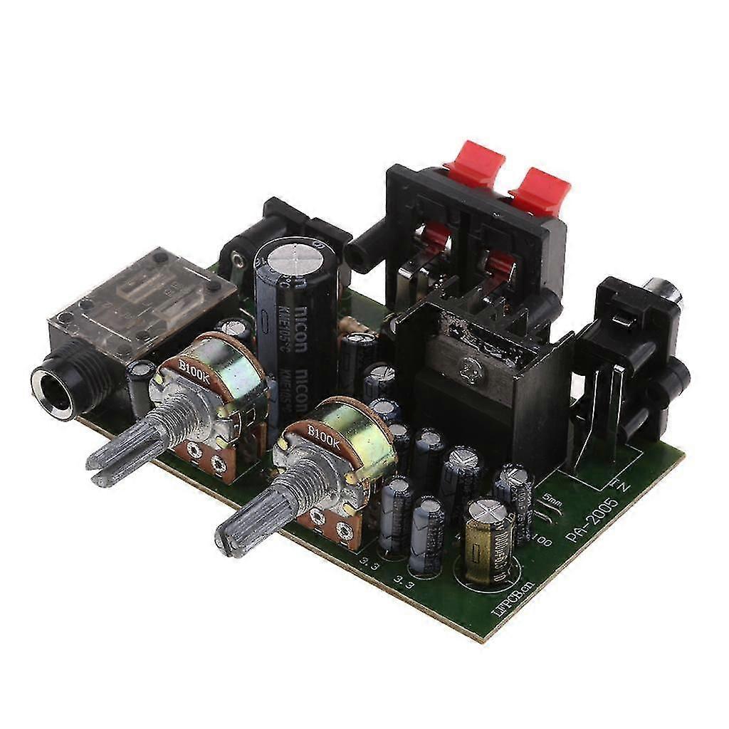 2026 12V Power TDA2005 Dual Channel Digital Amplifier Board Microphone Stand
