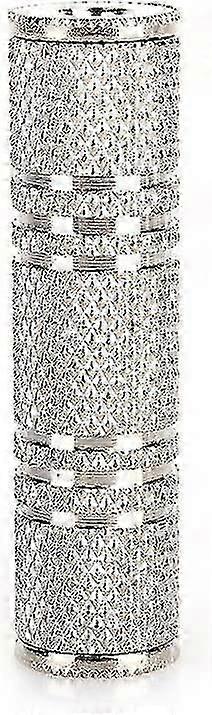 Stereo Jack Adapter Audio Splicer Connector (silver) (1pcs)