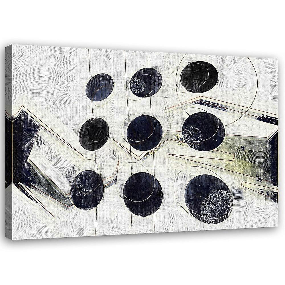 Impression sur toile, Abstraction 3D Spheres - 90x60