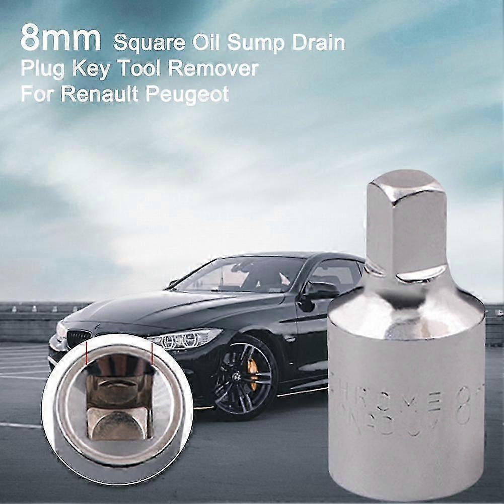 4*2cm Square Oil Sump Drain Plug Key Tool Remover
