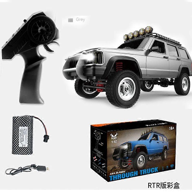 1:12 Remote Control Car Mn78 Climbing Off-road Cherokee 2.4g Rc Remote Control Car Refitting Metal Transmission Shaft Model Toys
