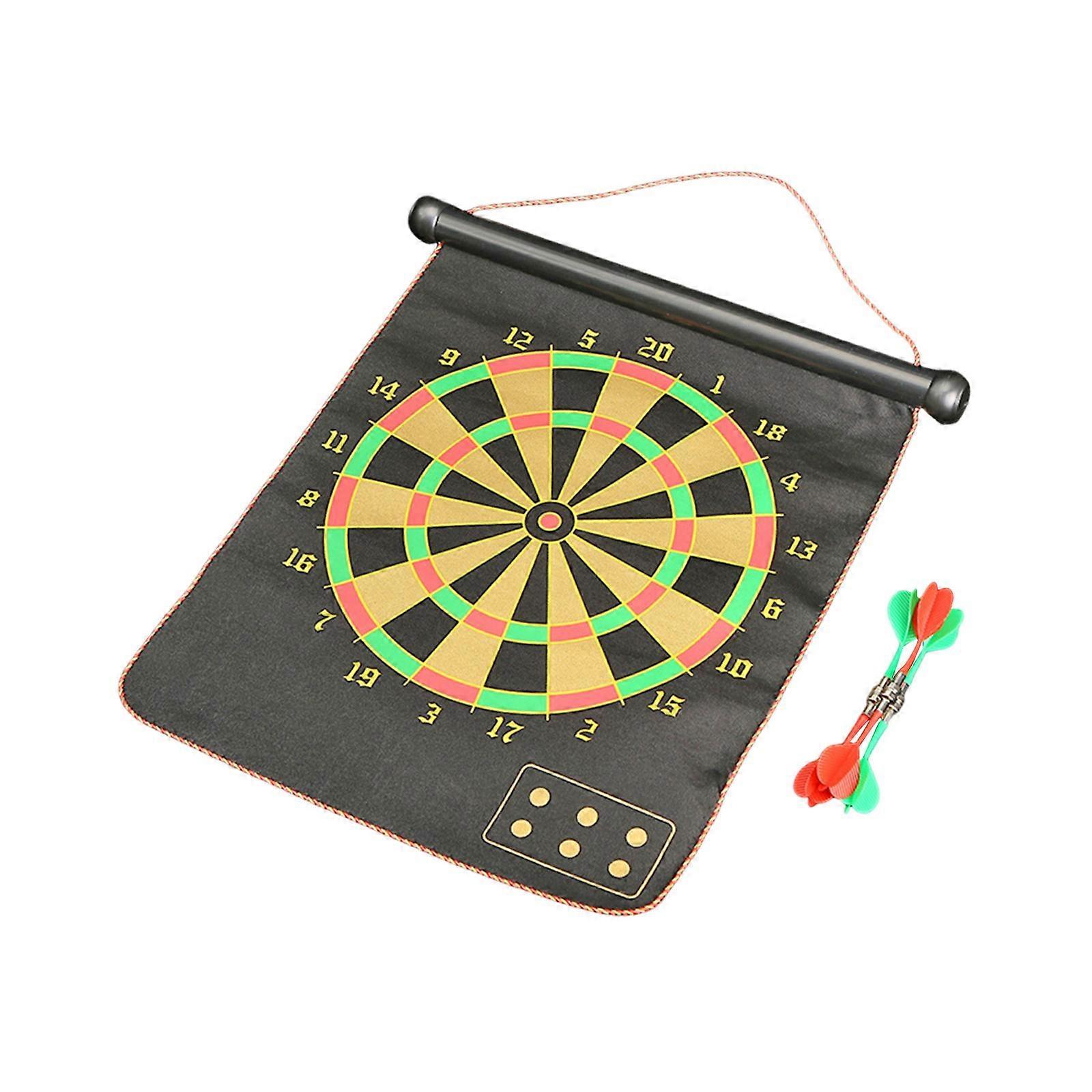 磁気ダーツボードダーツボードおもちゃ両面友達のティーンキッズに使用可能