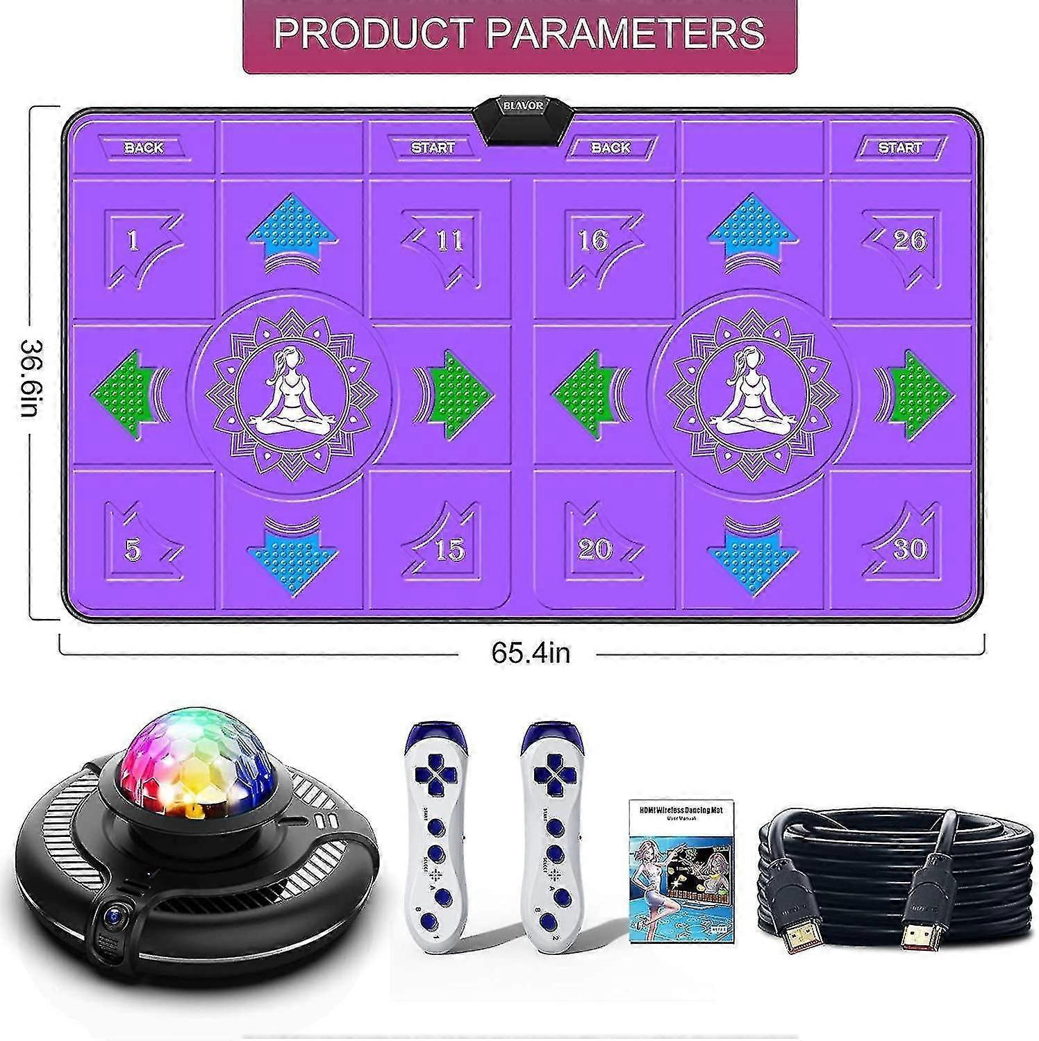 Trådlös Playstation Dance Mat