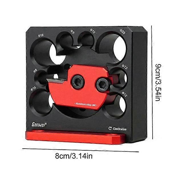 Adjustable Compact Doweling Jig Dowel Maker Woodworking Tool Round Tenon Cutter