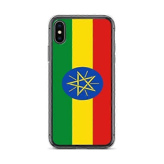 iPhone Case - Flag of Ethiopia - iPhone XS - Soft Silicone - Thin and Lightweight Design