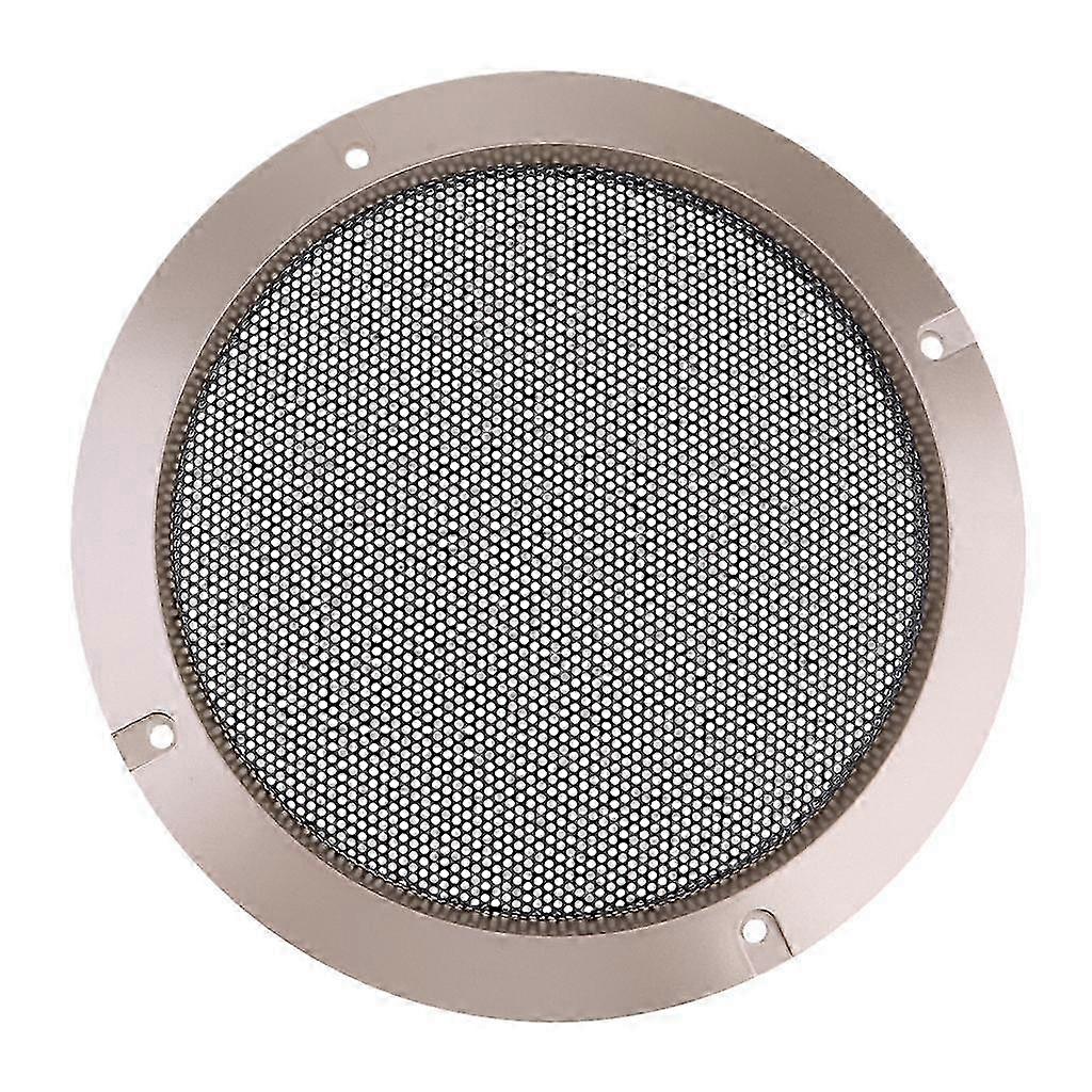 6.5inch Gold Color Mesh Speaker Decorative Circle Subwoofer Grill Cover Guard
