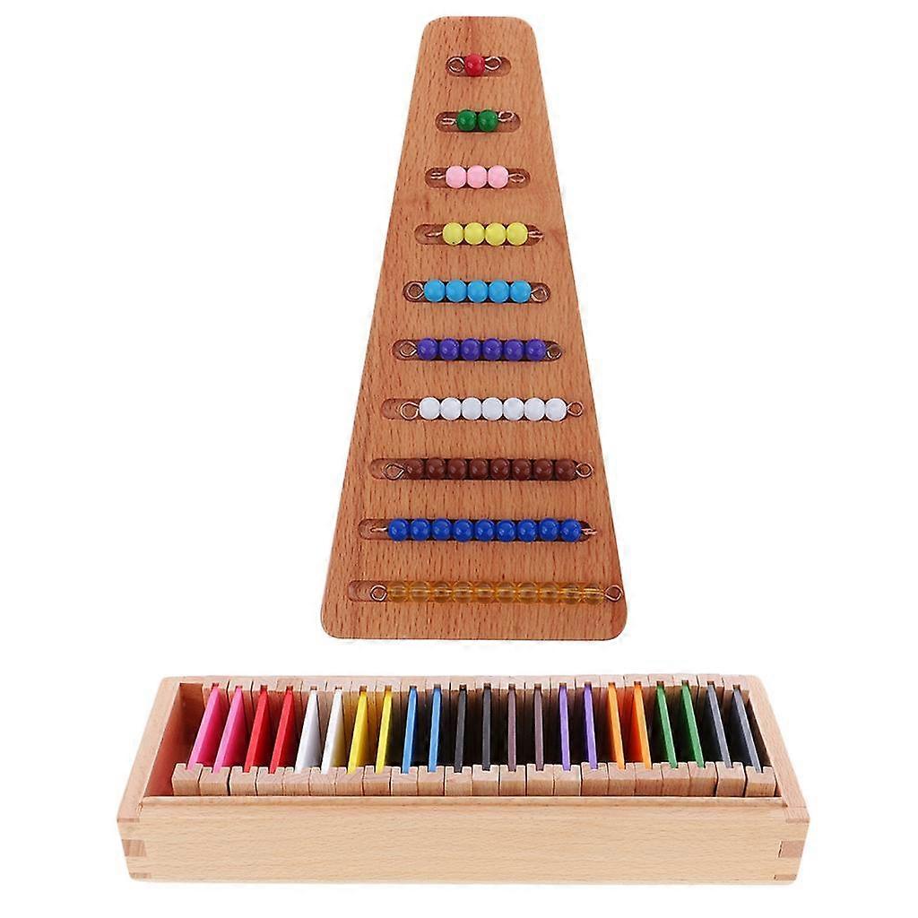 Wooden Early Educational Math Materials & Materials Development