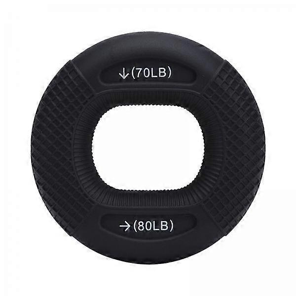 2xhåndgrebsforstærkning underarmsstyrke griber sort 70lb 80lb