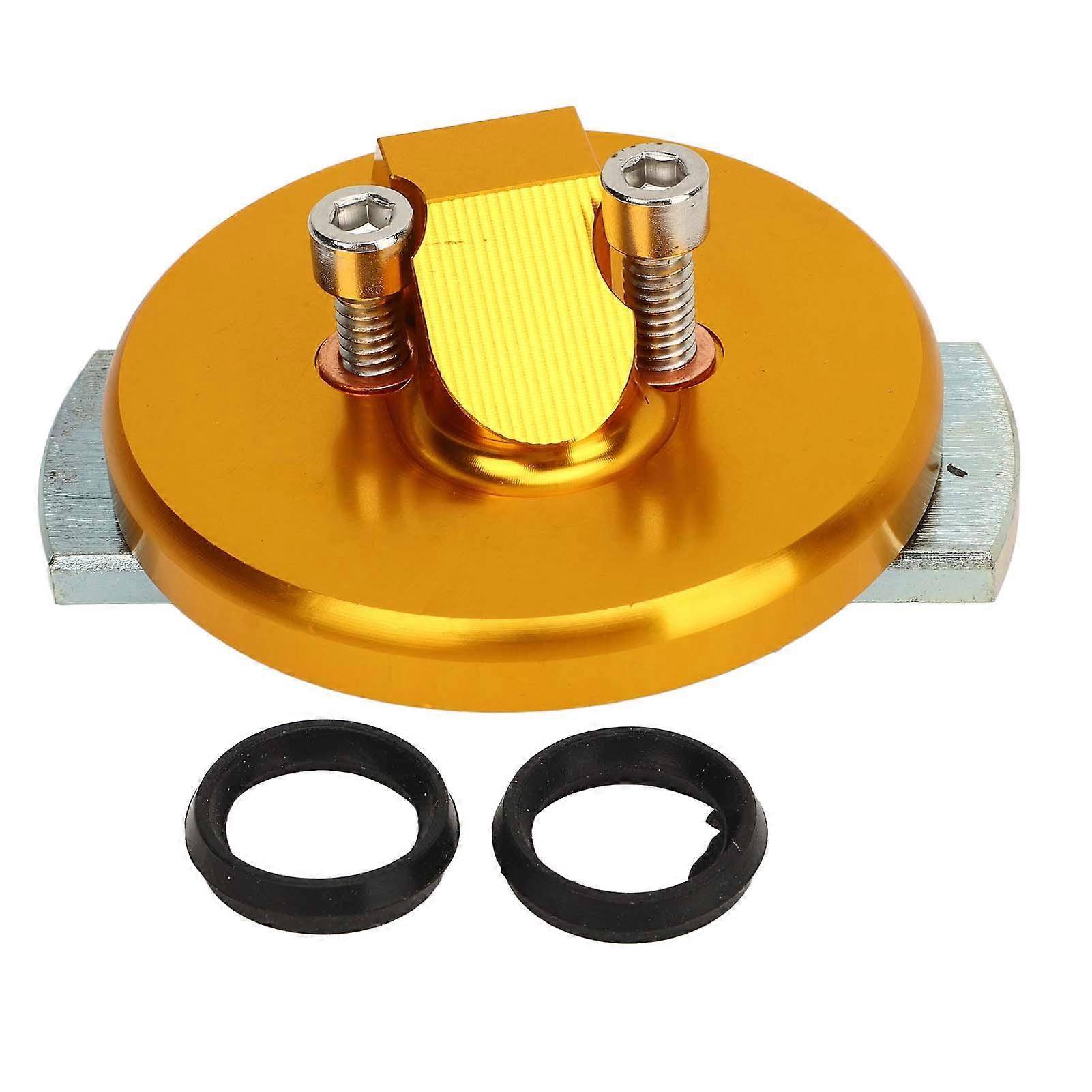 VOBOR Dipstick Adapter Repair Kit 7.3 SDDIPSTICK O Ring Seal Stainless Steel Replacement for Ford F‑450 F‑550(Gold)