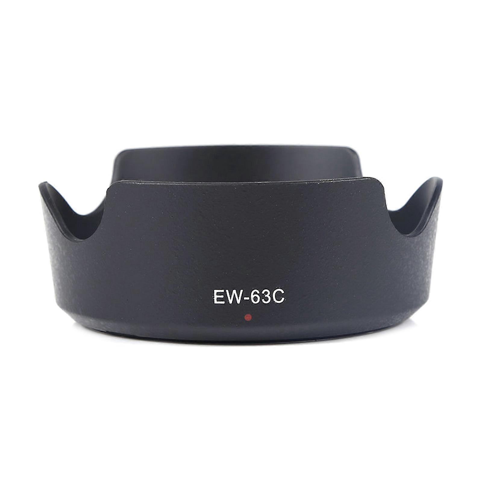 EW-63C Lens Hood for Sun Shade for EF-S 18-55mm f/3.5-5.6 IS for STM Lens Shade Avoid Haze Observe Clearly Kit