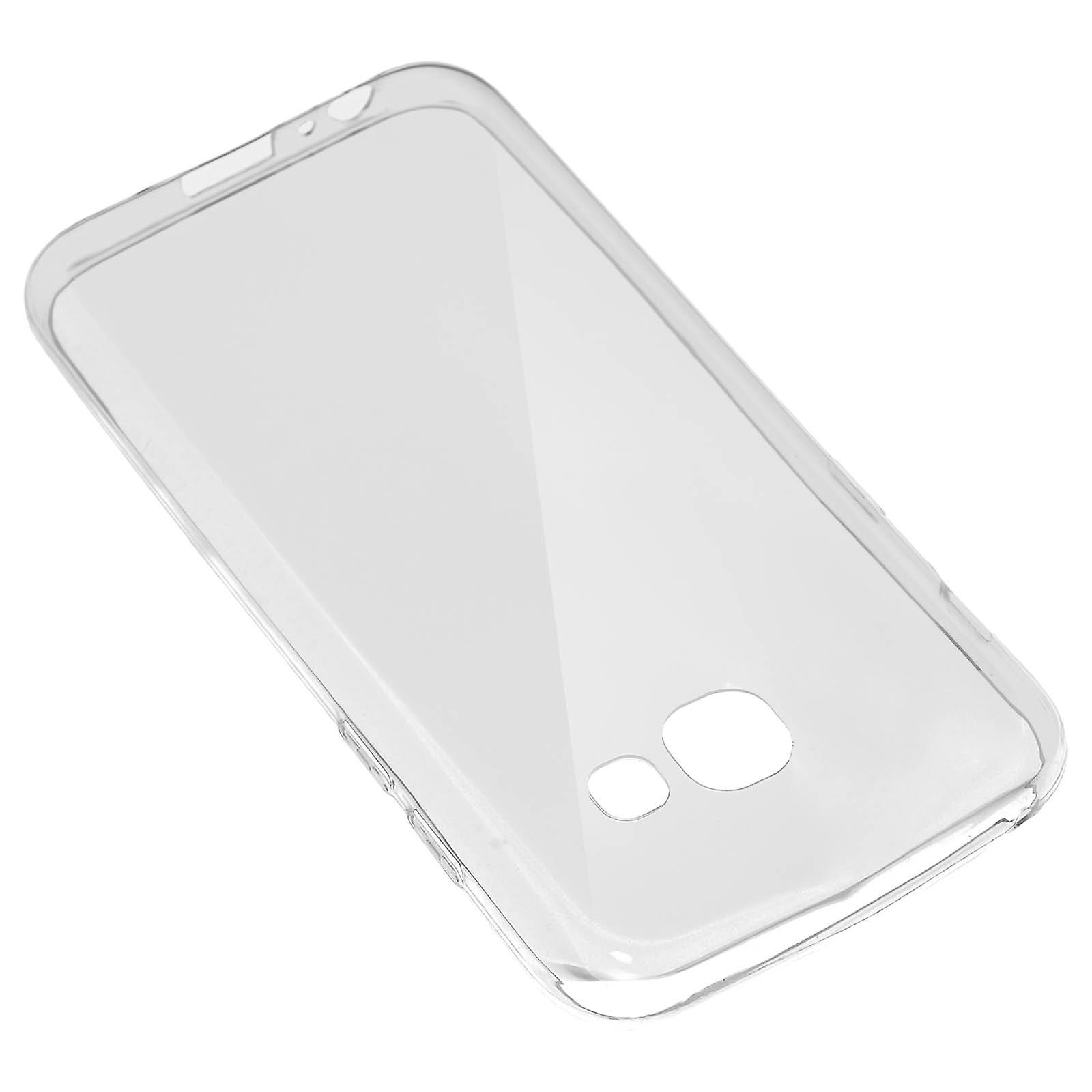 Back case + Screen Protector Tempered Glass Clear Galaxy A5 2017