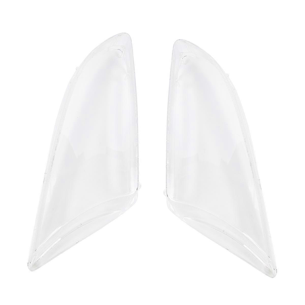 Front and Left-Right Pair of Headlight Lens Covers for 2005-2008 Ford Focus Models