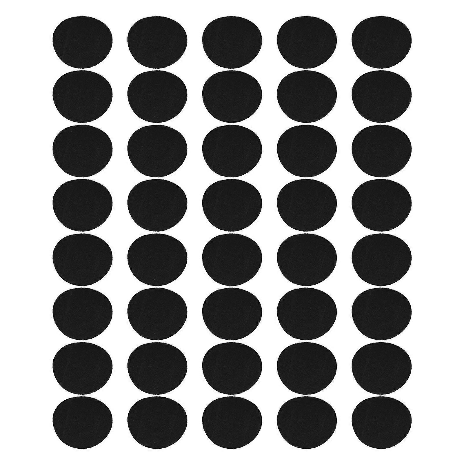 40pcs Sensor Patches Water Resistant Sweat Resistant Adhesive Patches Breathable Sensor Fixing Tape For Fitness Exercise Black 