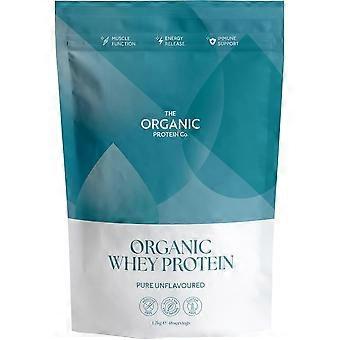 The Organic Protein Co Pure Unfalvoured Organic Whey Protein Powder 1.2kg