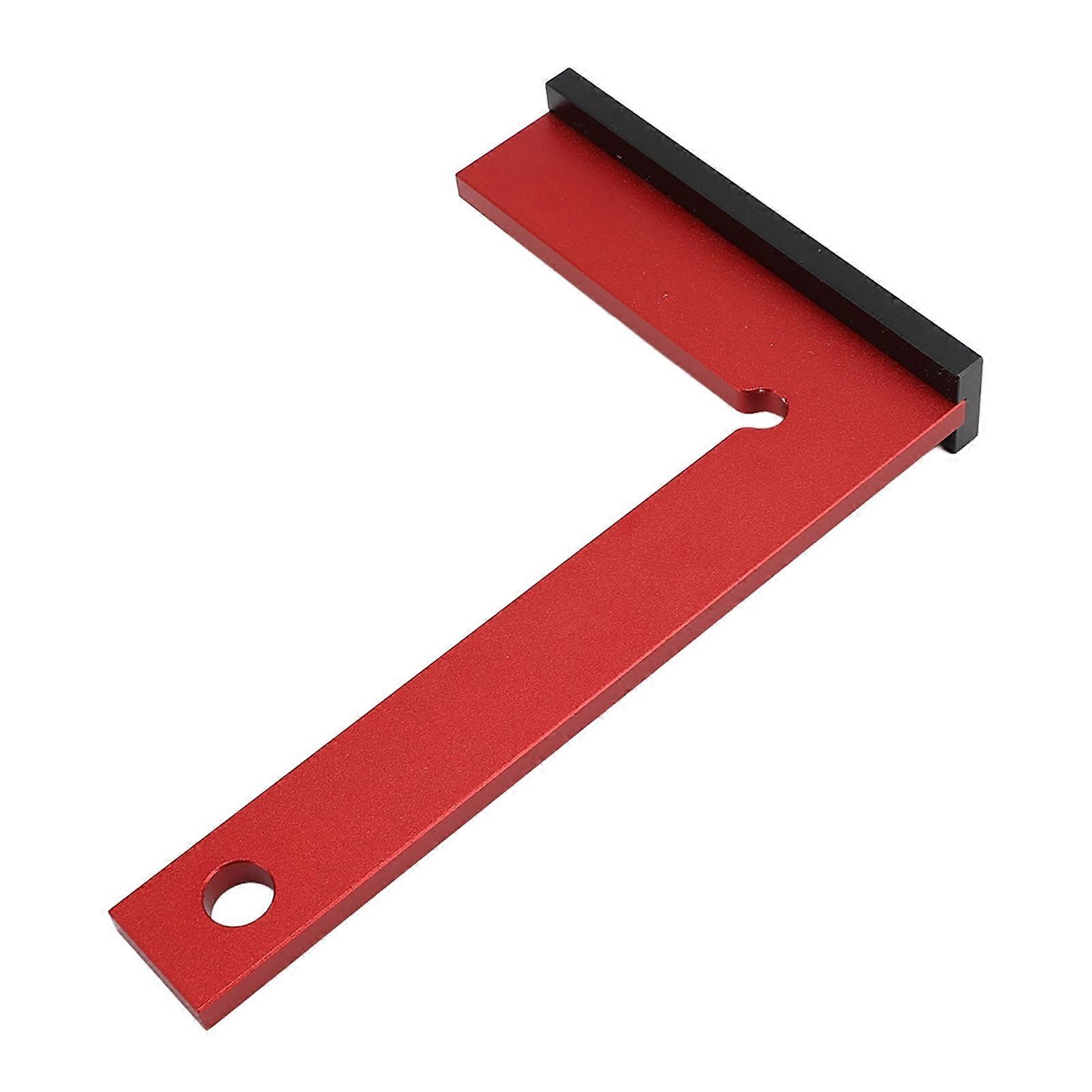 Machinist Square Aluminium Alloy 90 Degree Right Angle L Type Testing Measuring Tool for Woodworking 